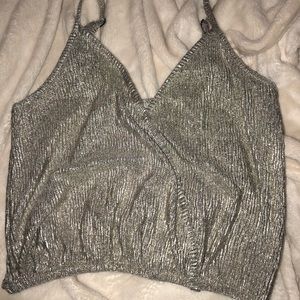 MOVING SALE Sparkly crop top!